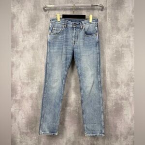 🚩steal authentic Gucci Light Blue Slim Men's Jeans